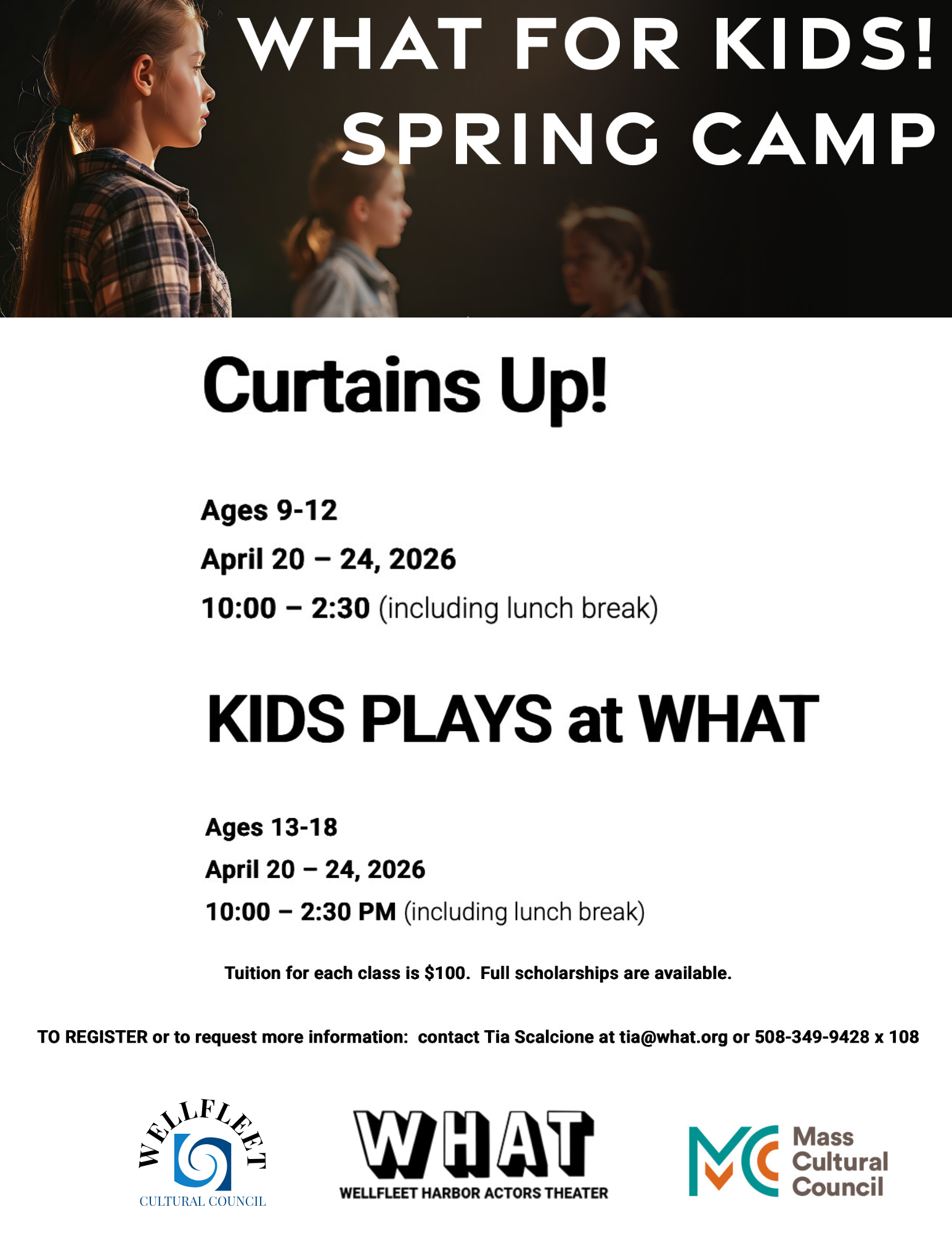 What for Kids! Spring Camp