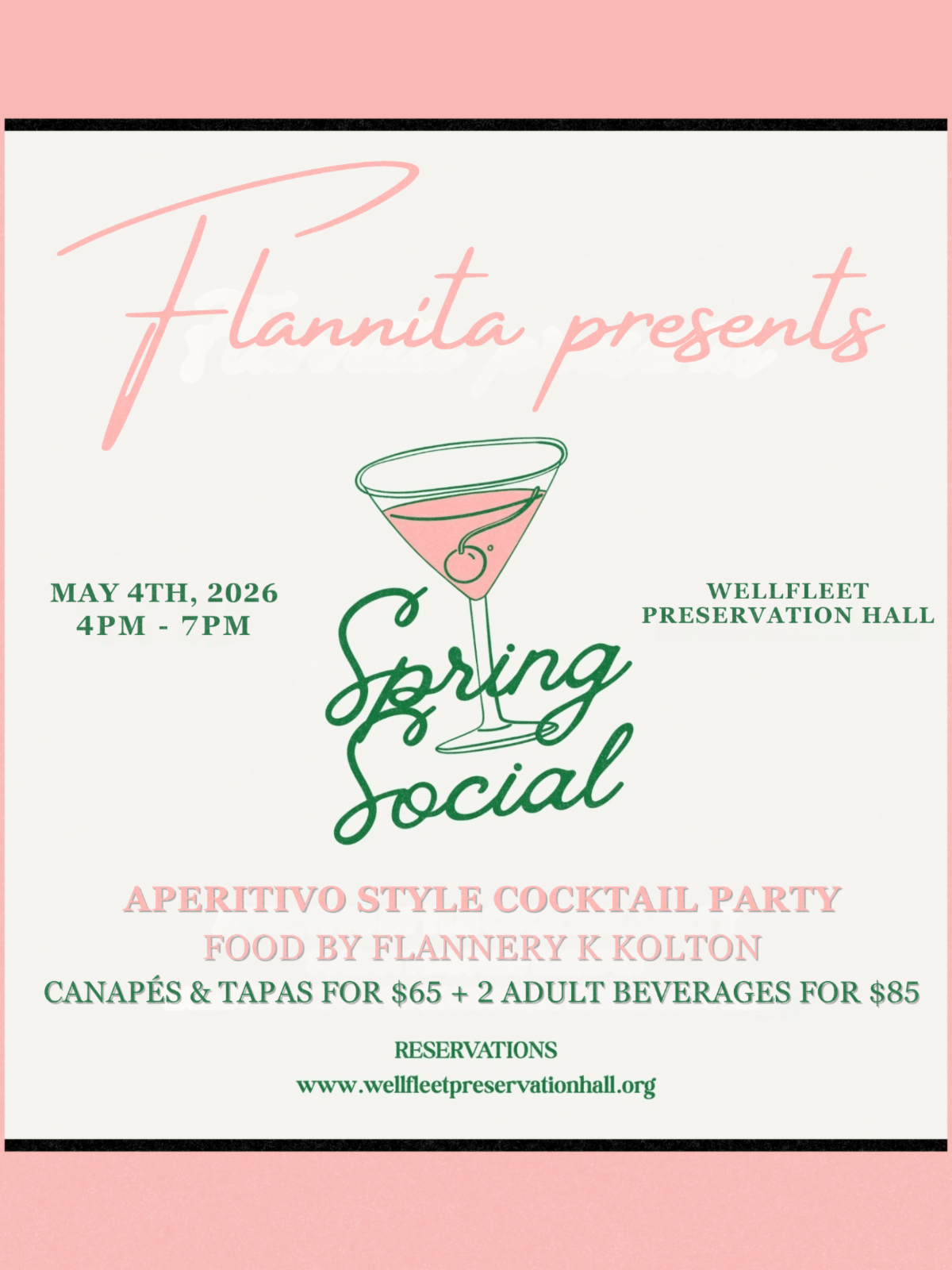 Flannita presents Spring Social 