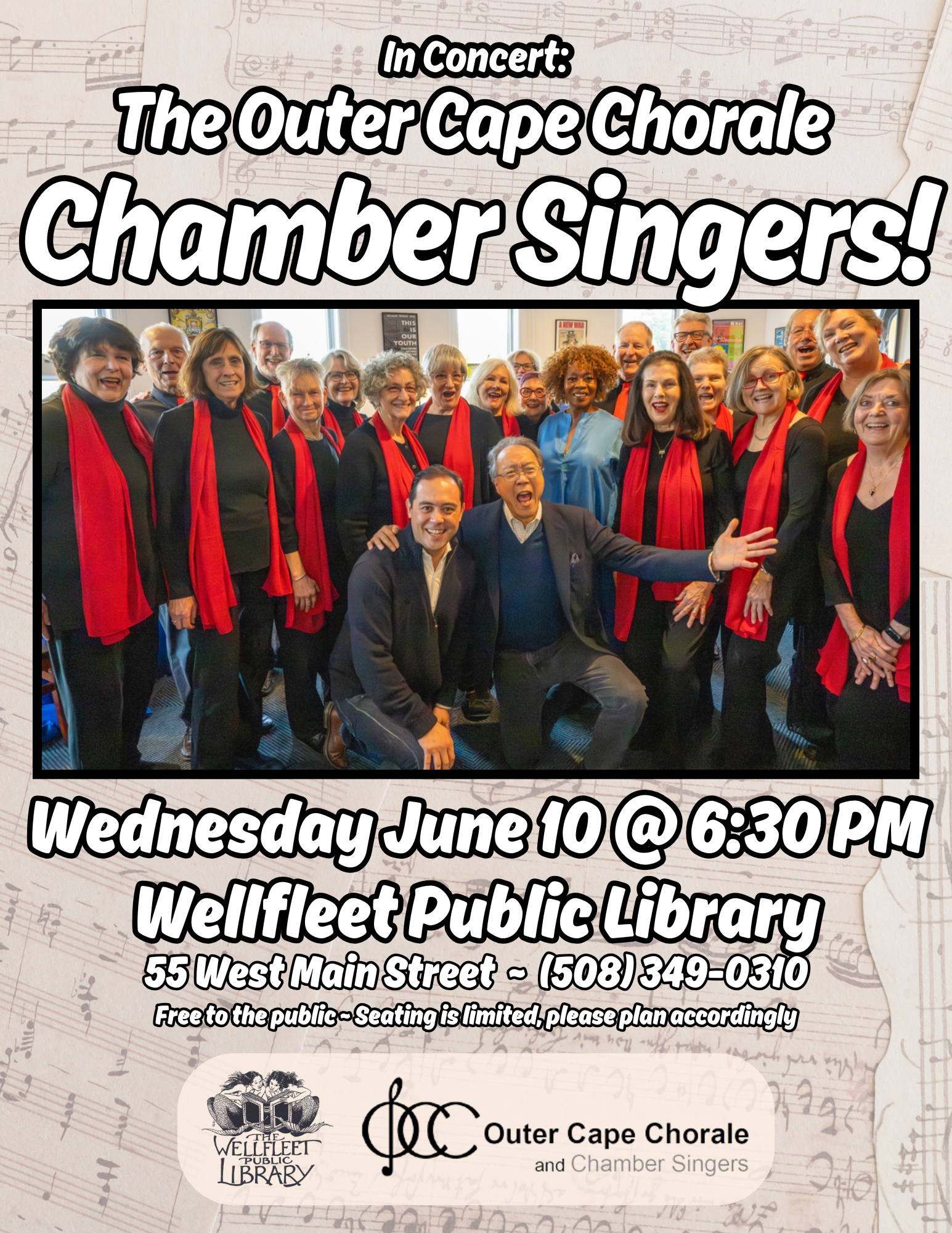 In Concert: Outer Cape Chorale Chamber Singers