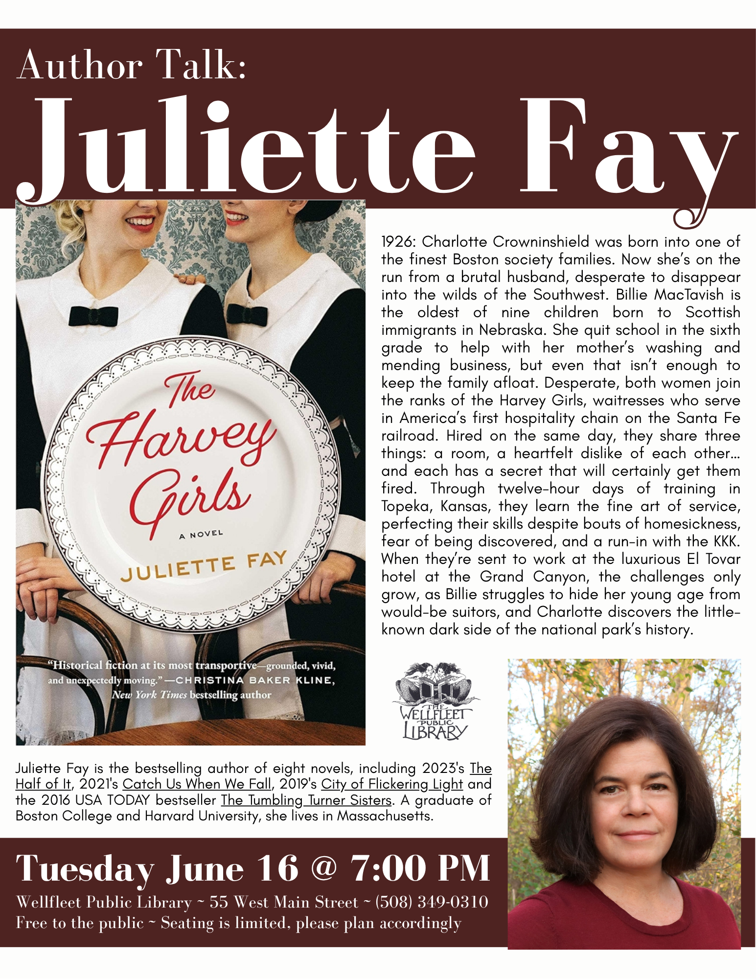 Author Talk: Juliette Fay