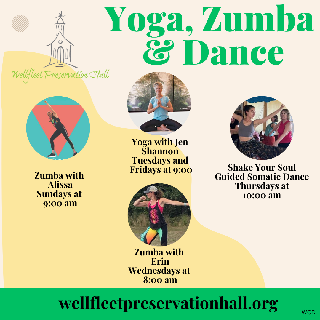 Yoga, Zumba &amp; Dance at Preservation Hall - Weekly Schedule