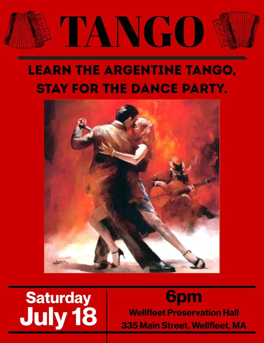 Argentine Tango Dance Party
