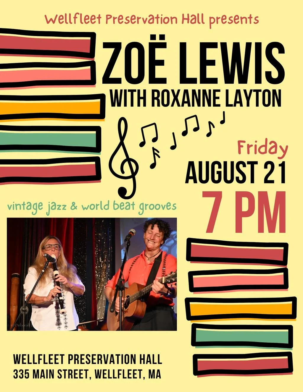 Zoë Lewis with Roxanne Layton Concert