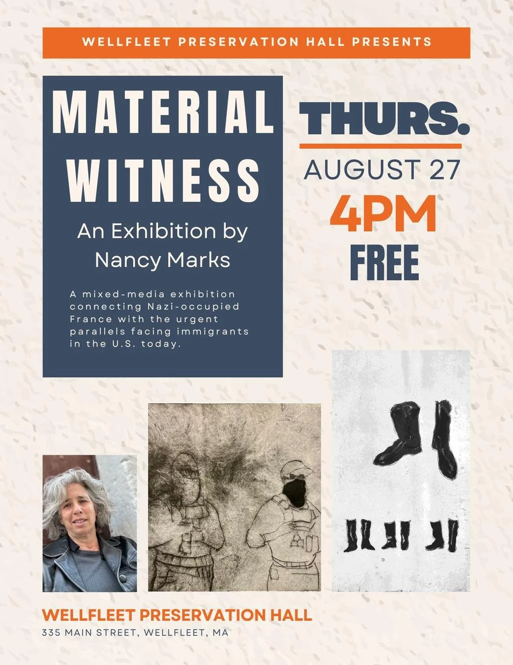 Material Witness Art Exhibit
