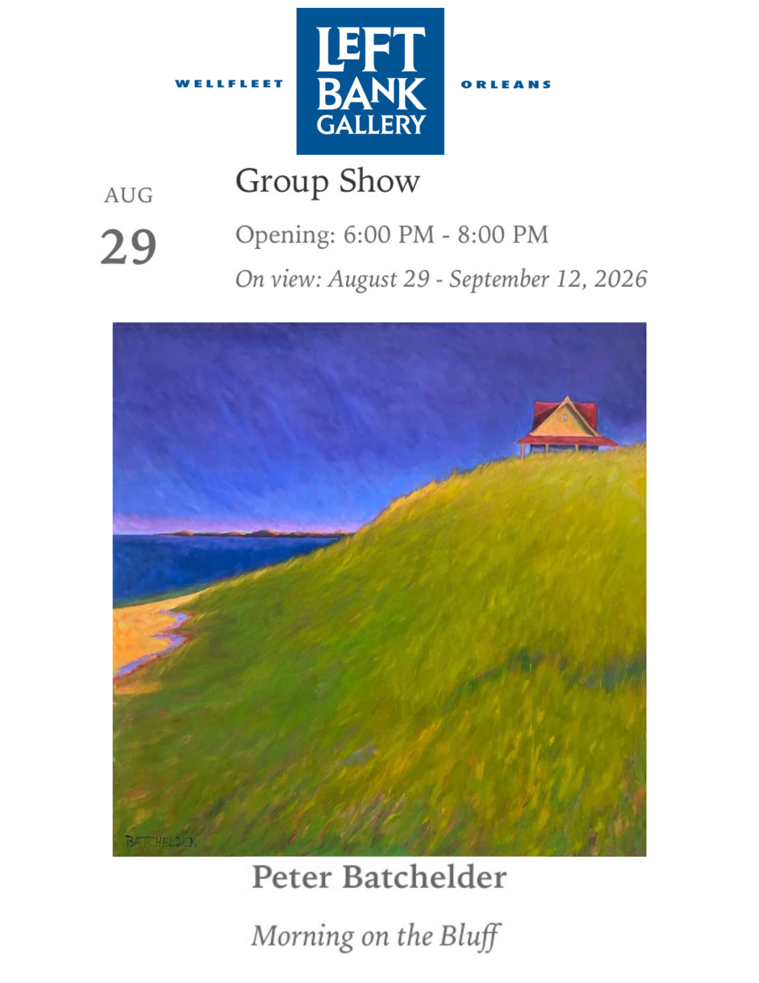 Left Bank Gallery Opening: Group Show 