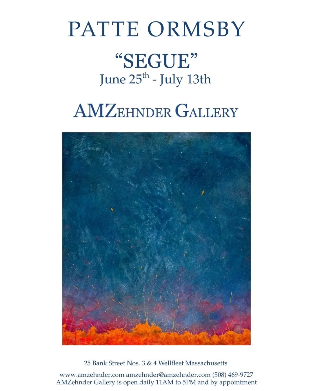 Opening Reception - Heather Pilchard &amp; Patte Ormsby: AMZhender Gallery