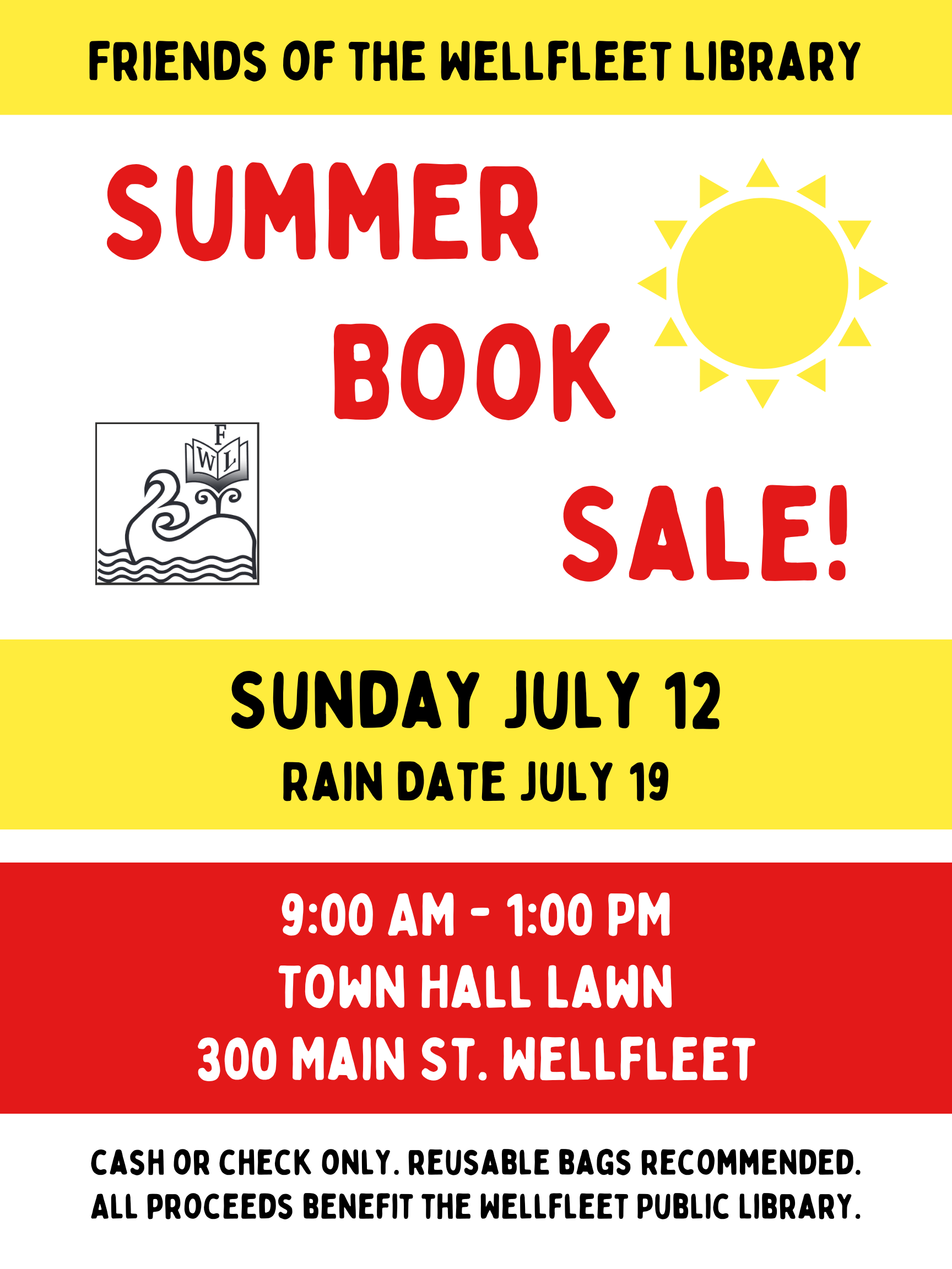 Annual Book Sale - Friends of the Wellfleet Library