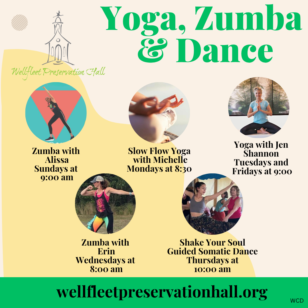 Yoga, Zumba &amp; Dance at Preservation Hall - Weekly Schedule 