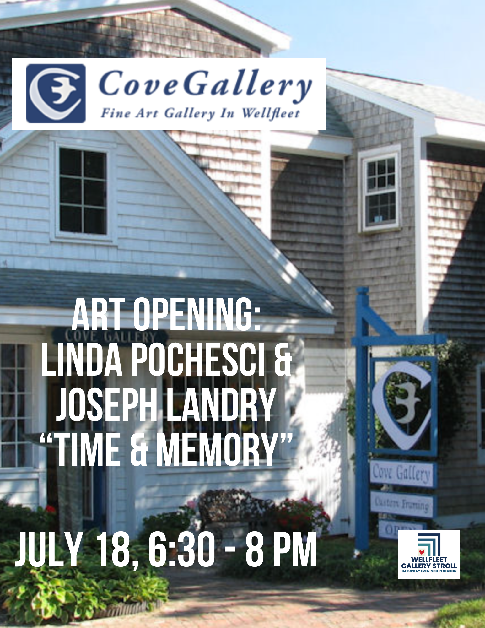 Art Opening: Linda Pochesci & Joseph Landry - "Time & Memory"