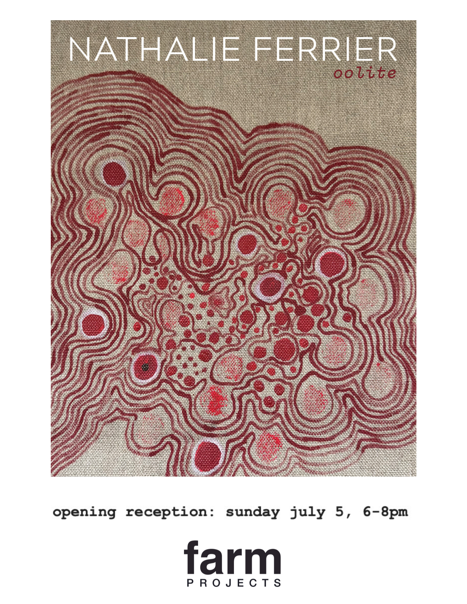 Opening Reception: Nathalie Ferrier - Farm Projects