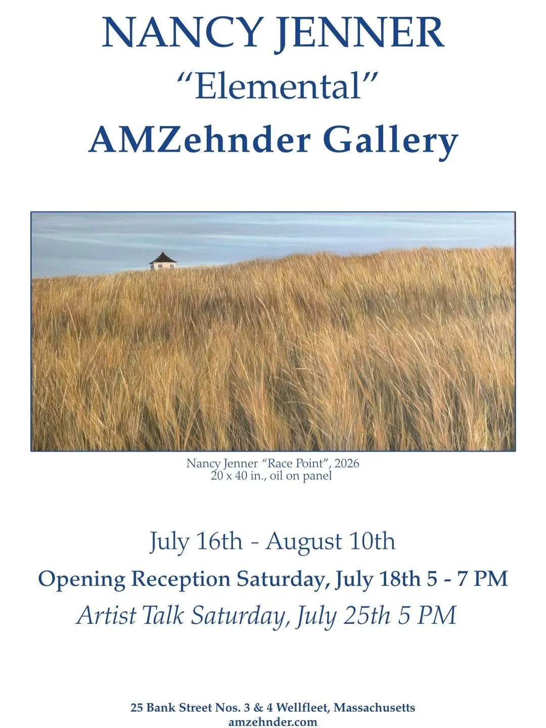 Opening Reception - Nancy Jenner: AMZhender Gallery