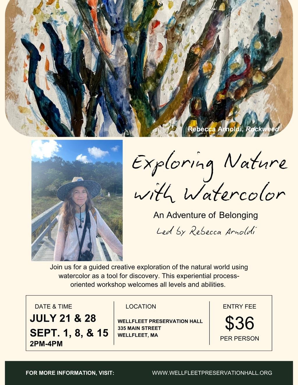Exploring Nature with Watercolor: An Adventure of Belonging