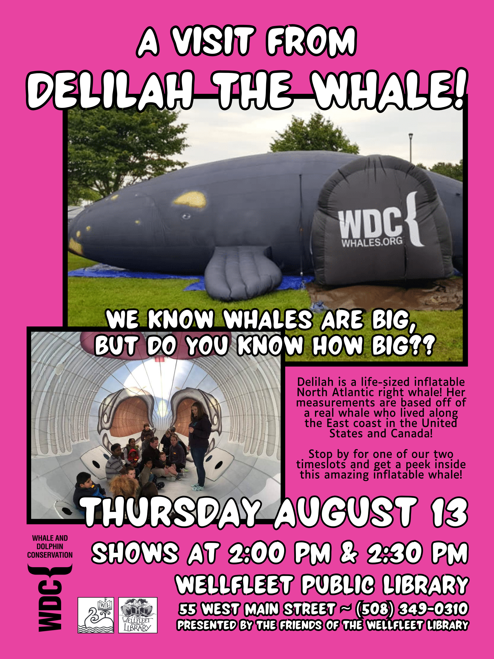 A Visit from Delilah the Whale!