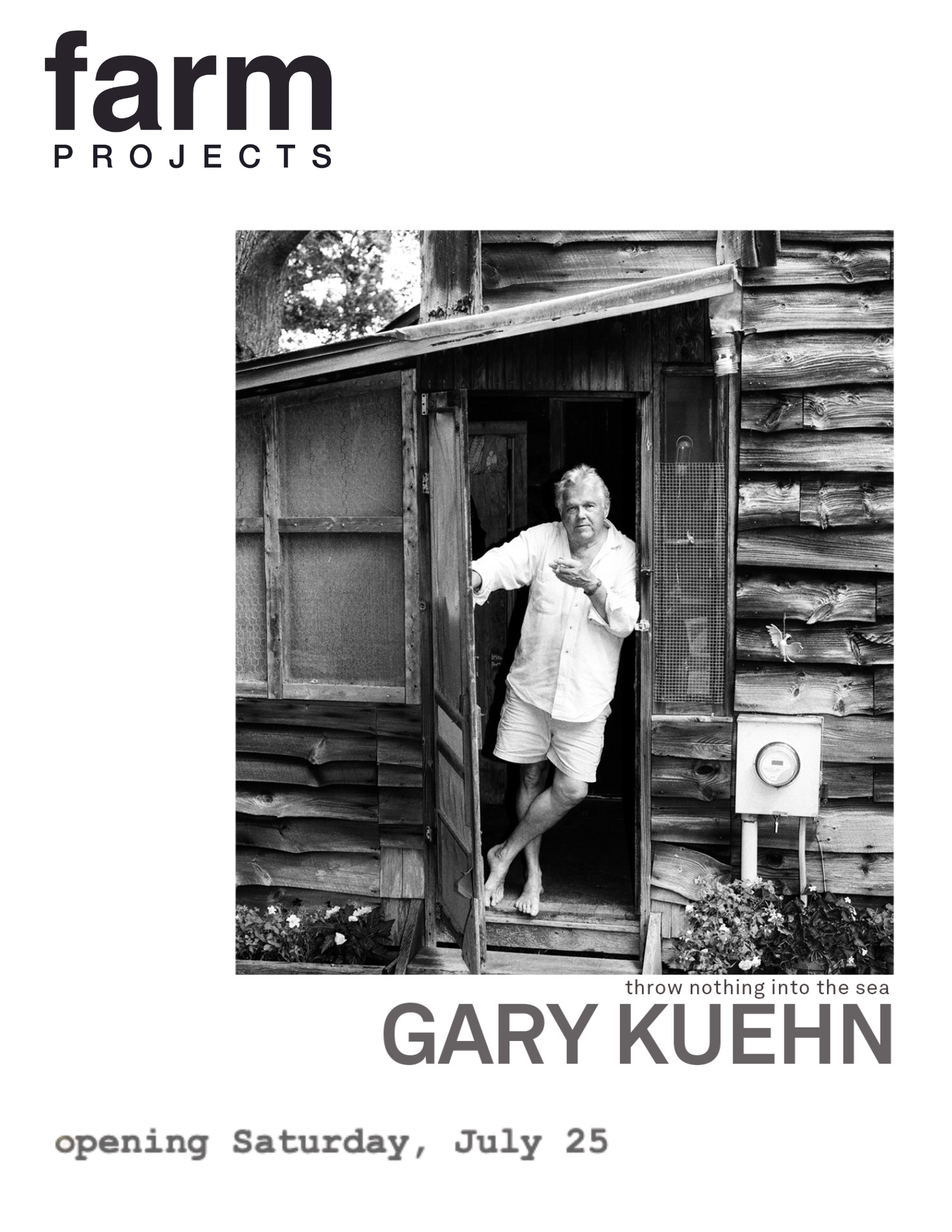 Opening Reception: Gary Kuehn - Farm Projects 
