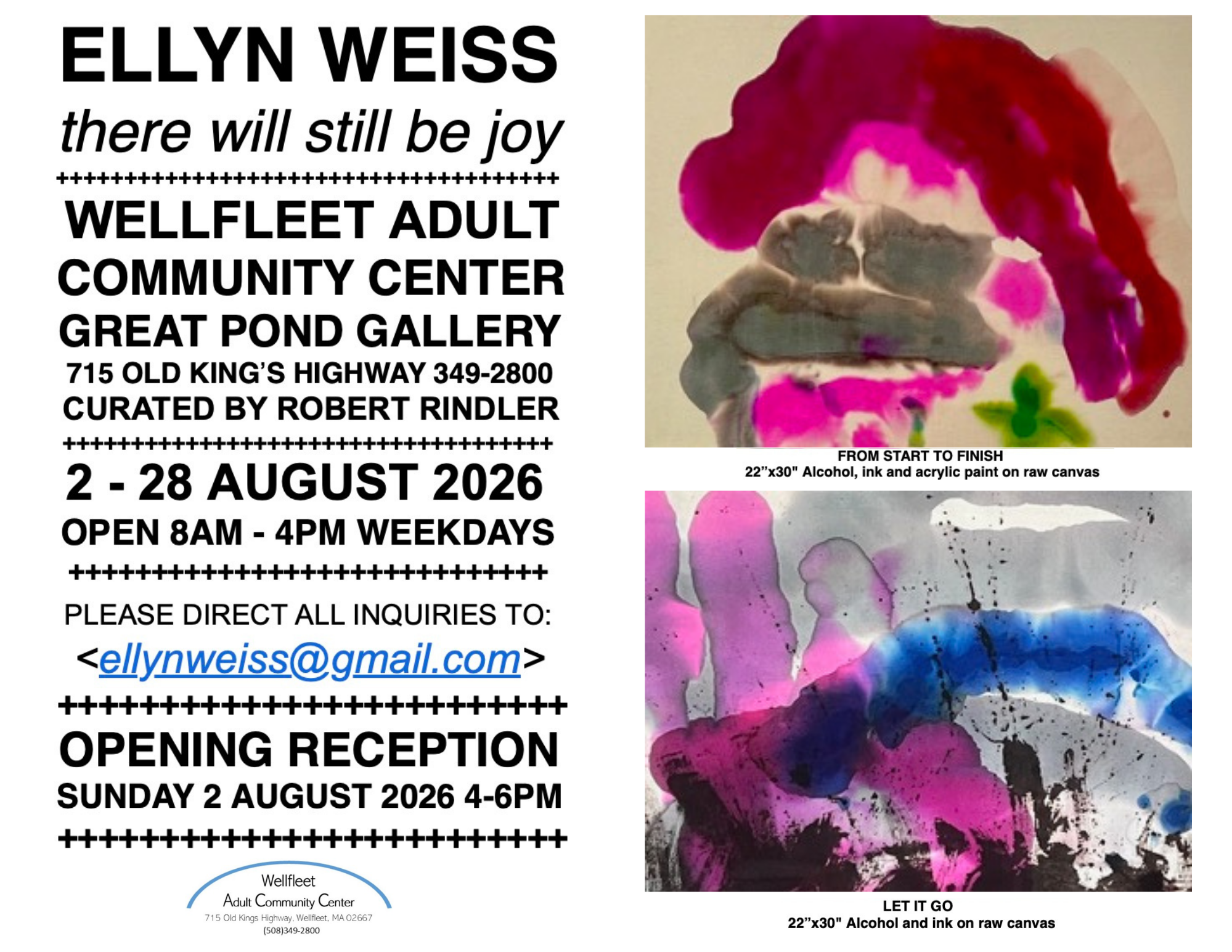 Opening Reception - Ellyn Weiss