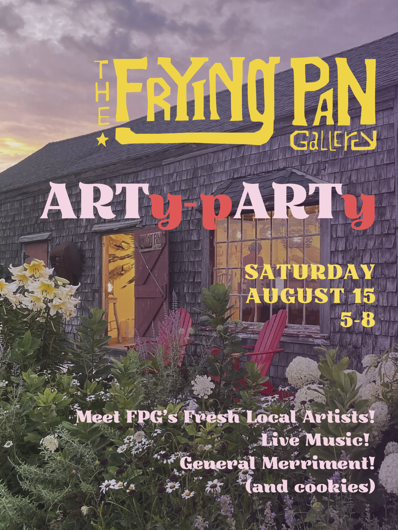 Arty Party at Frying Pan Gallery