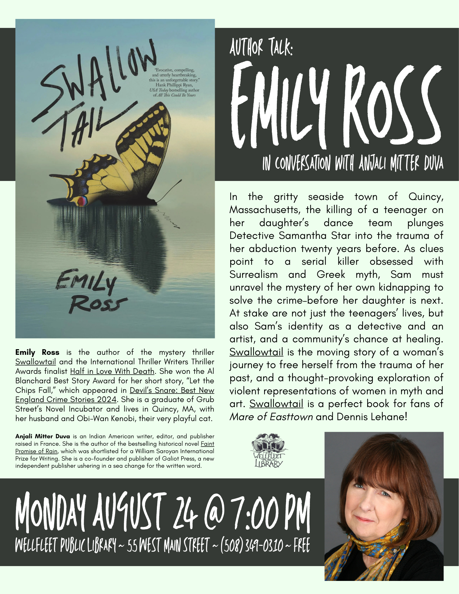 Author Talk: Emily Ross
