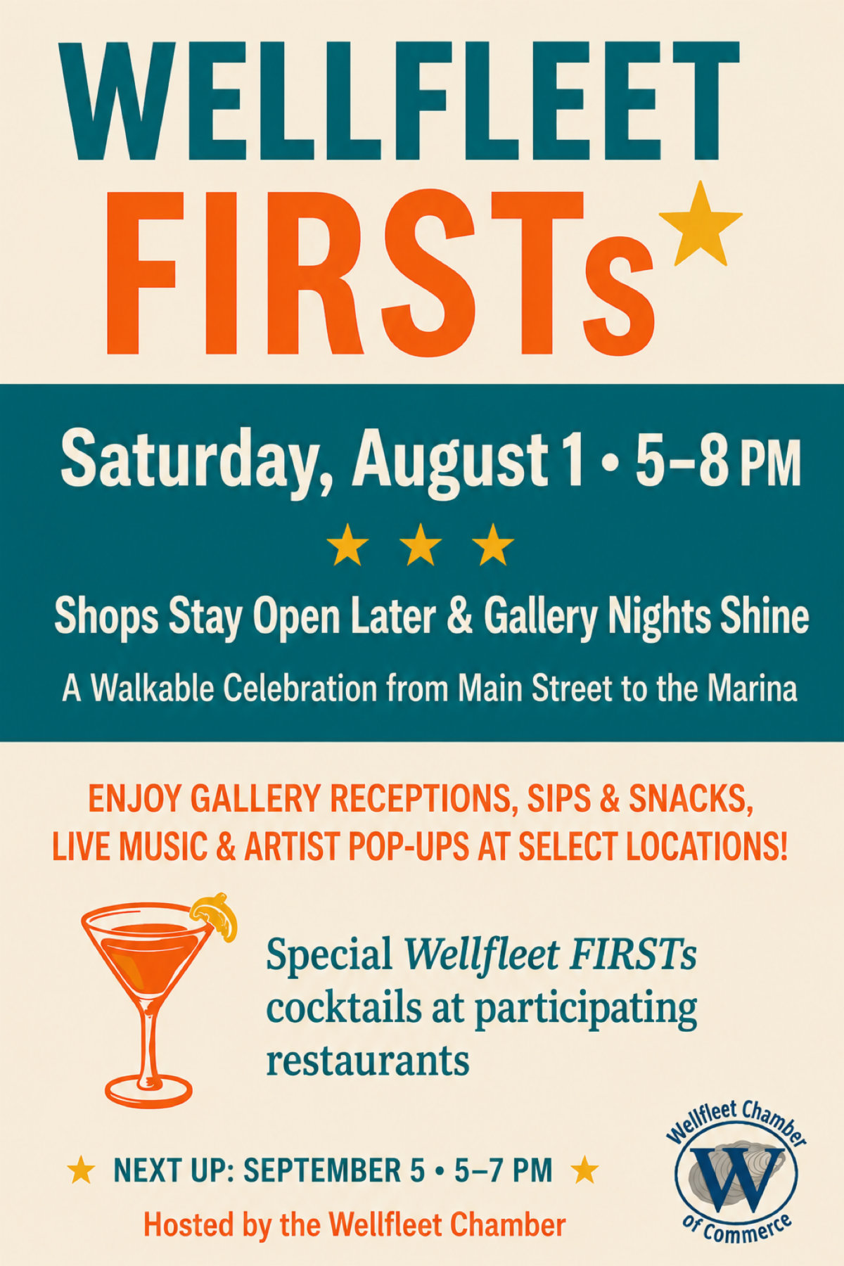 Wellfleet Firsts