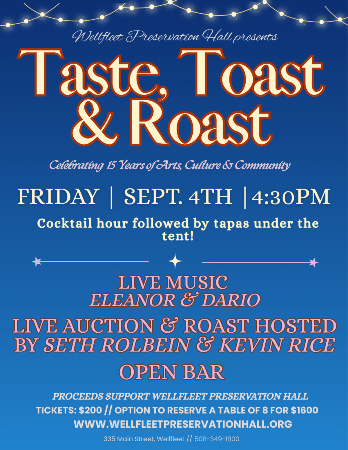 Taste, Toast & Roast