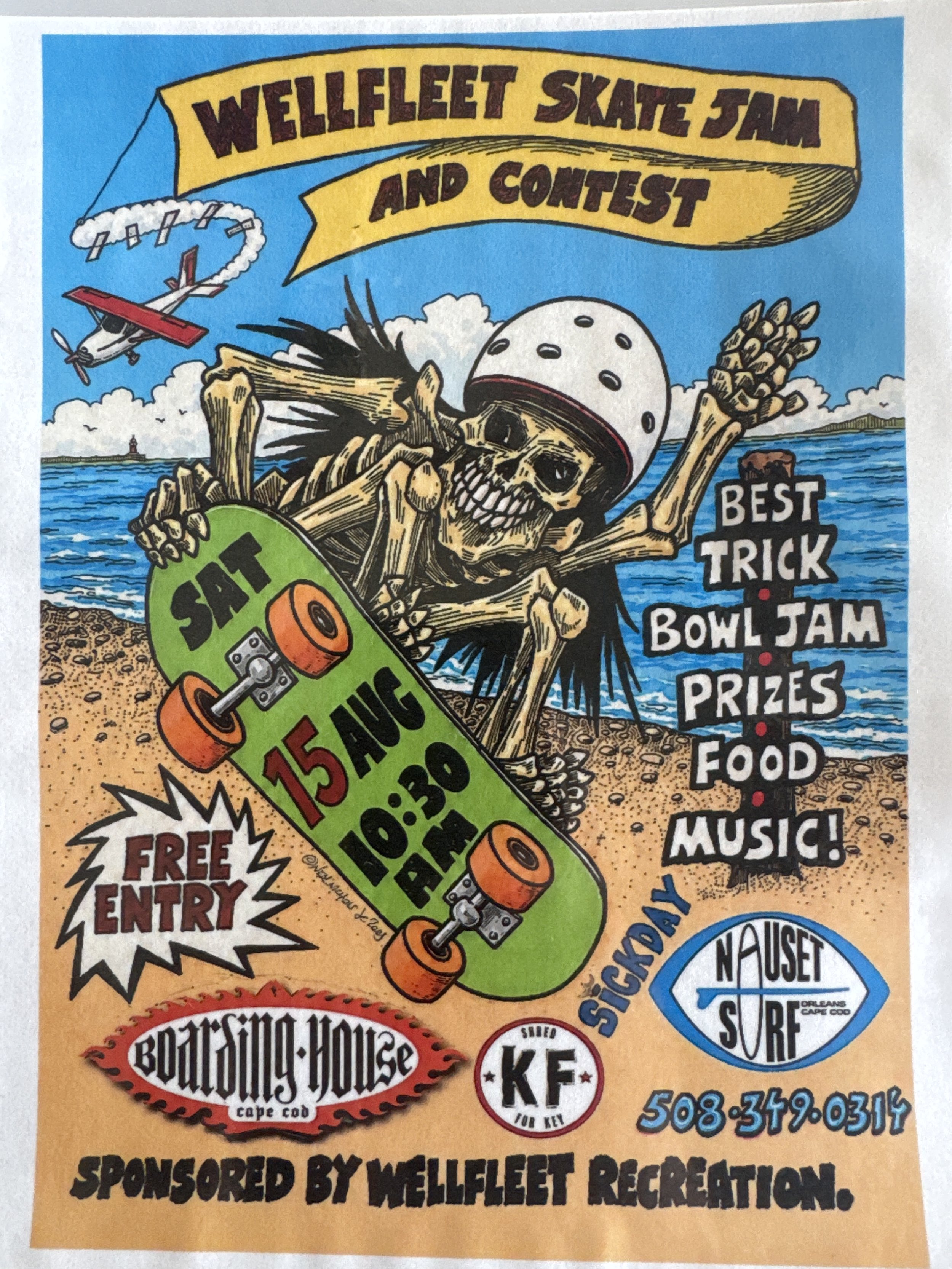 Wellfleet Skate Jam and Contest