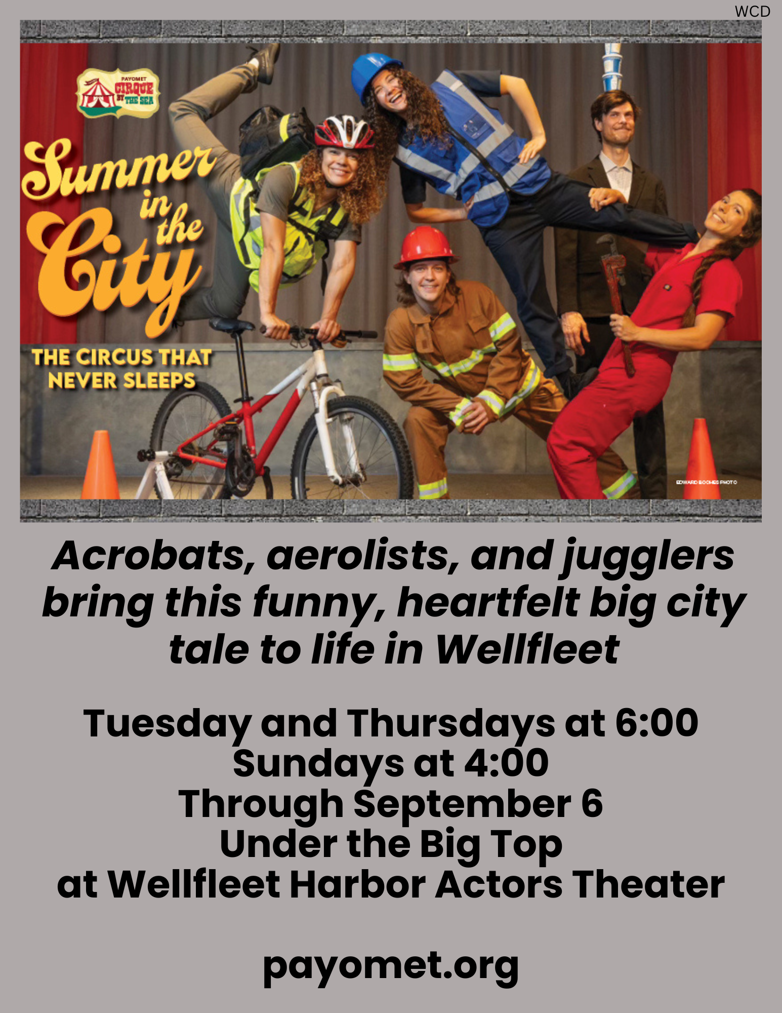 Cirque By The Sea: Summer In The City 