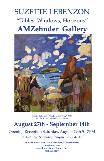 Opening Reception - Suzette Lebenzon: AMZehnder Gallery