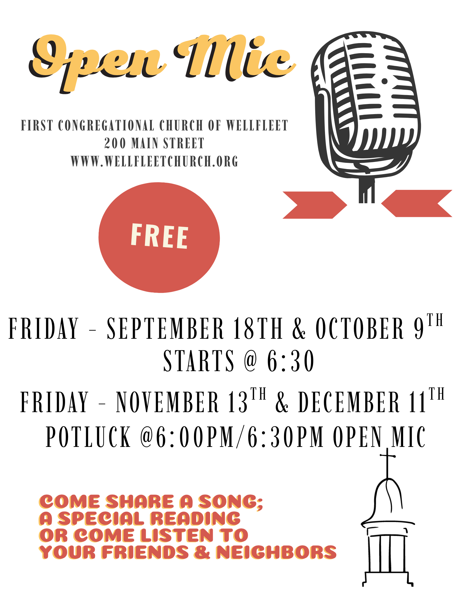 Open Mic Night