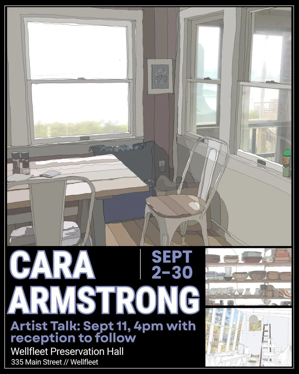 Artist Talk & Reception with Cara Armstrong