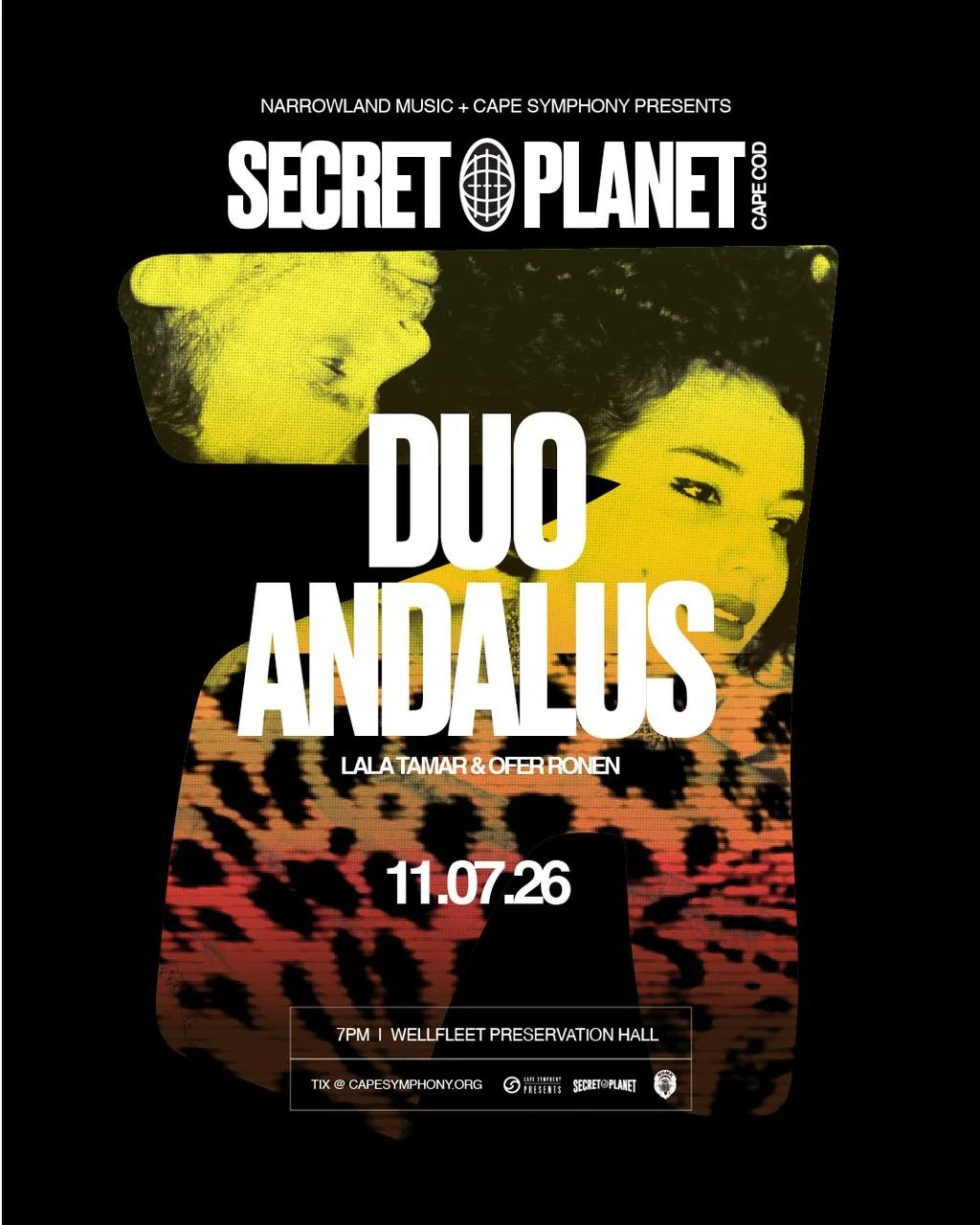 Secret Planet Cape Cod featuring Duo Andalus