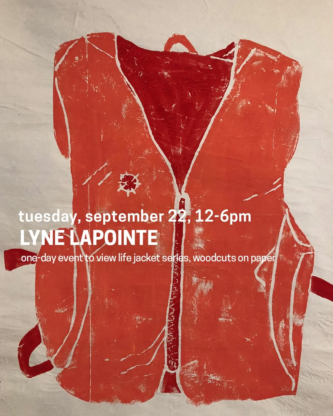Lyne Lapointe: Life Jacket at Farm Projects