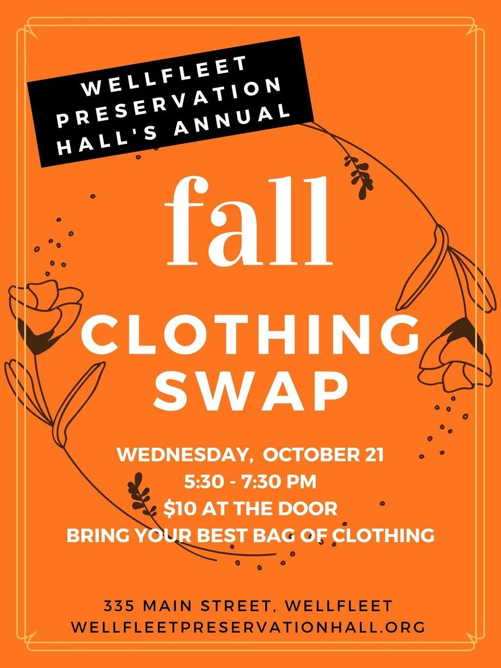 Fall Clothing Swap