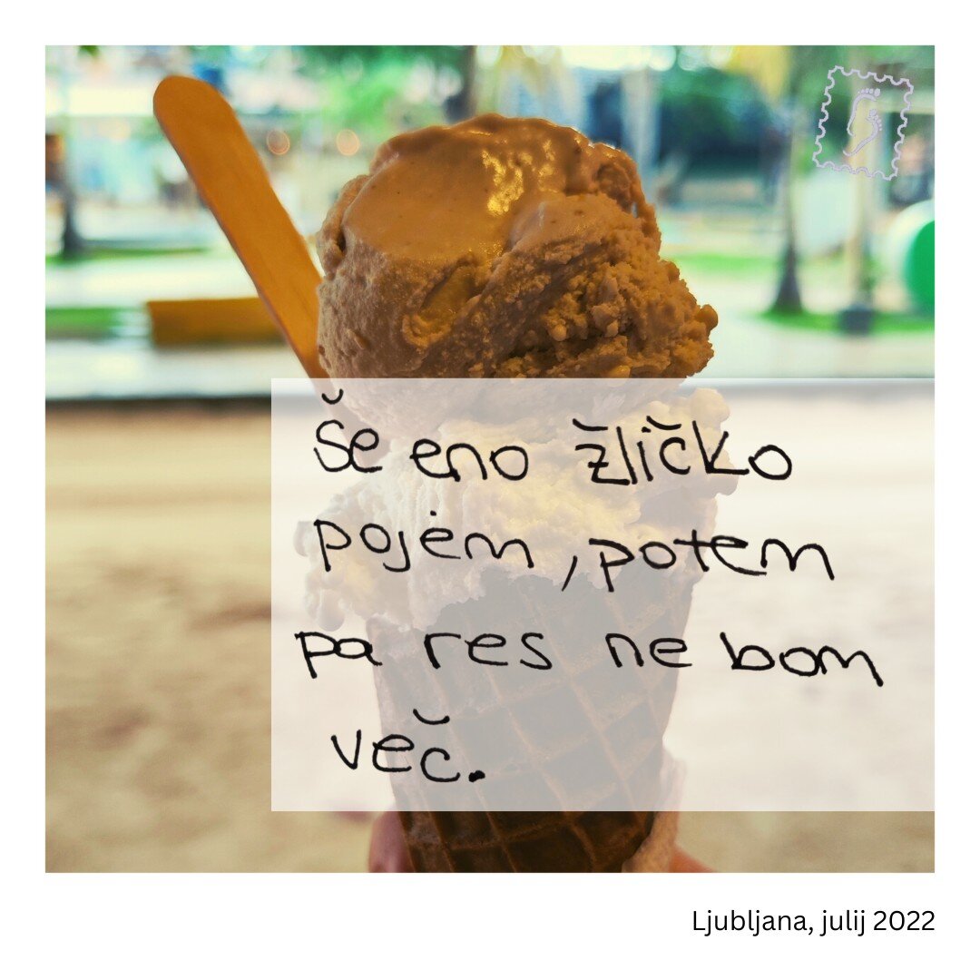 Njama! Samo &scaron;e eno mini žličko pojem, potem pa zares zaprem skrinjo. Kak&scaron;na laž. Res je bilo vroče in predobro sem se poznala. Tiramisu s karamelo se je izkazal za krasno sladoledno odkritje tega poletja in nisem se bila &scaron;e pripr