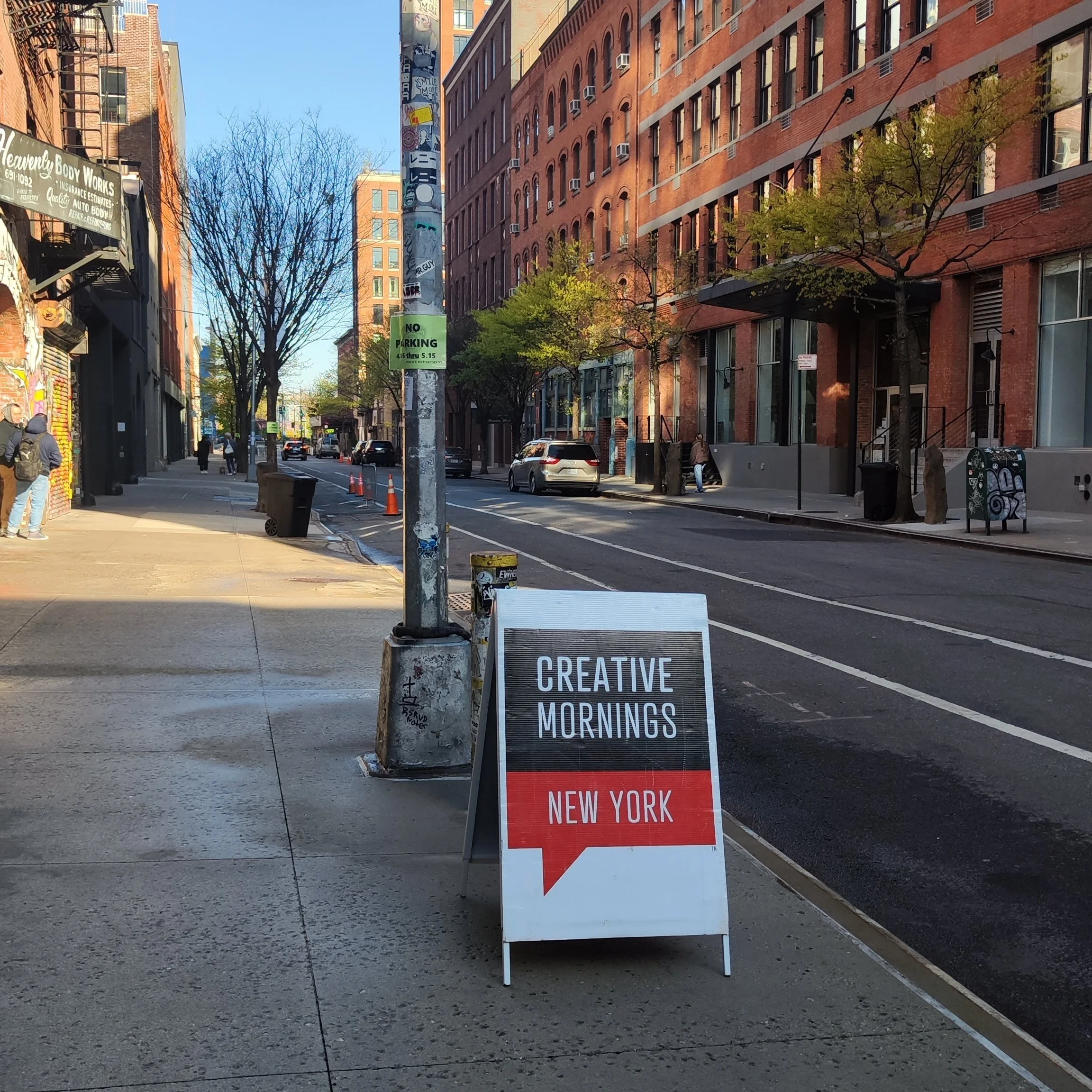 Inspiring ideas from CreativeMornings in New York