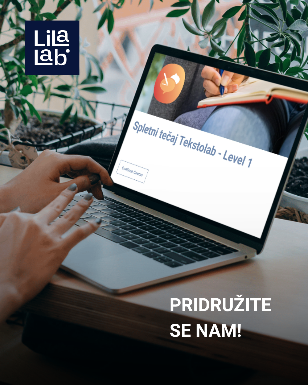 Spletno izobraževanje Tekstolab odpira svoja vrata!