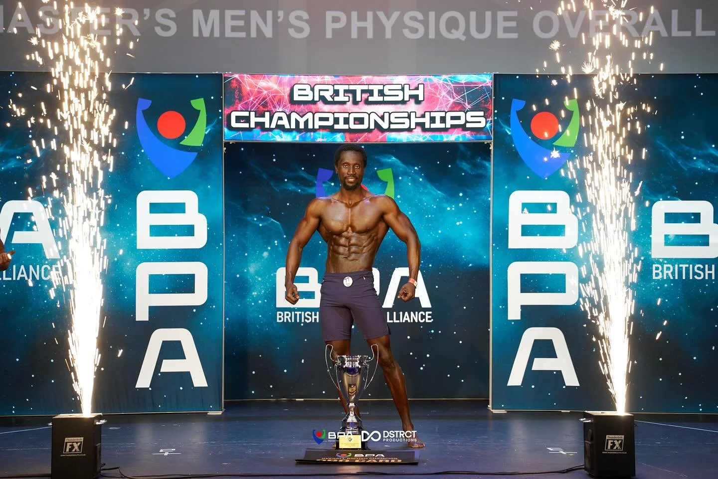 Overall British Men's Physique Champion @deprinsoffit