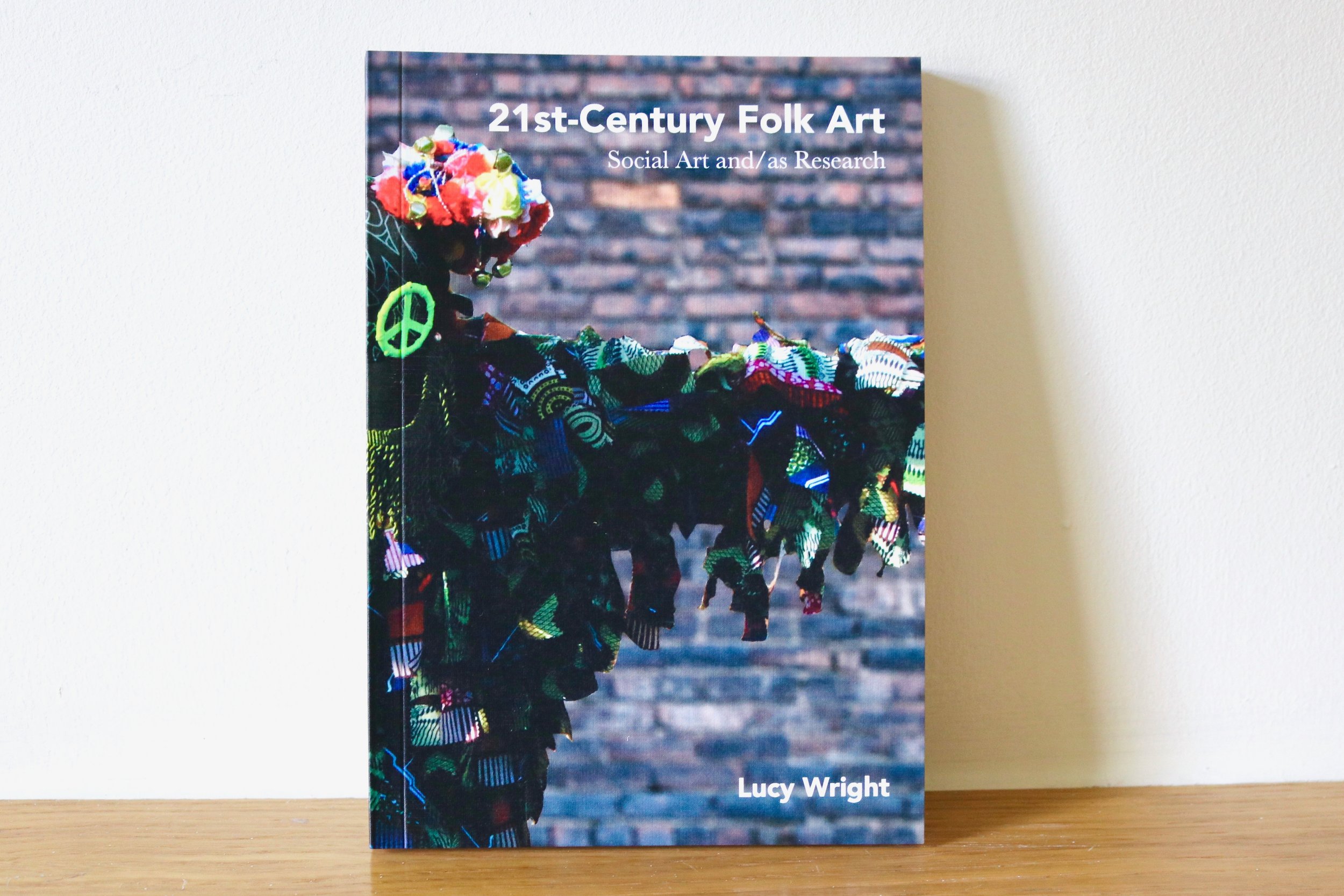 21st Century Folk Art book by artist, Lucy Wright