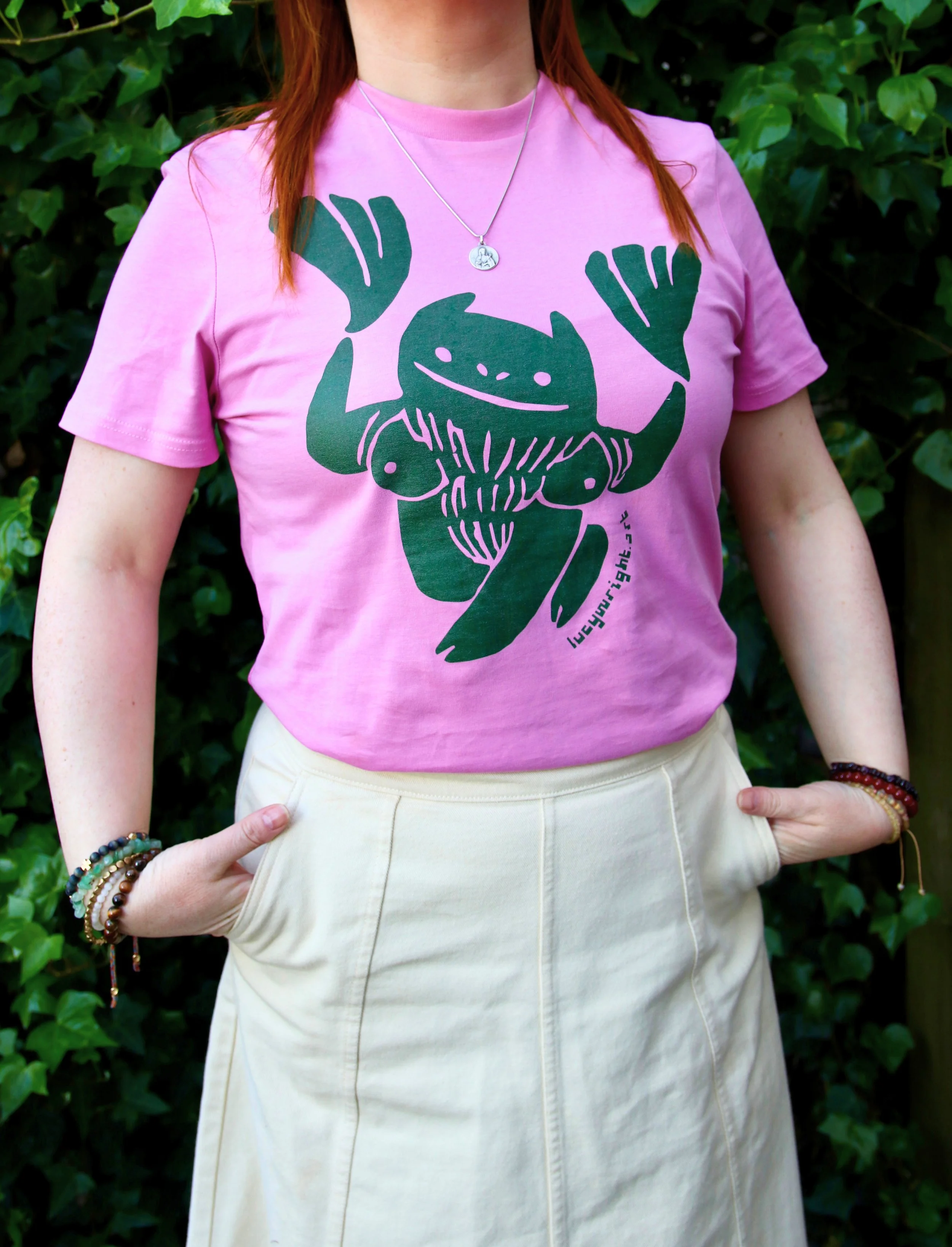 Pink Imp T shirt