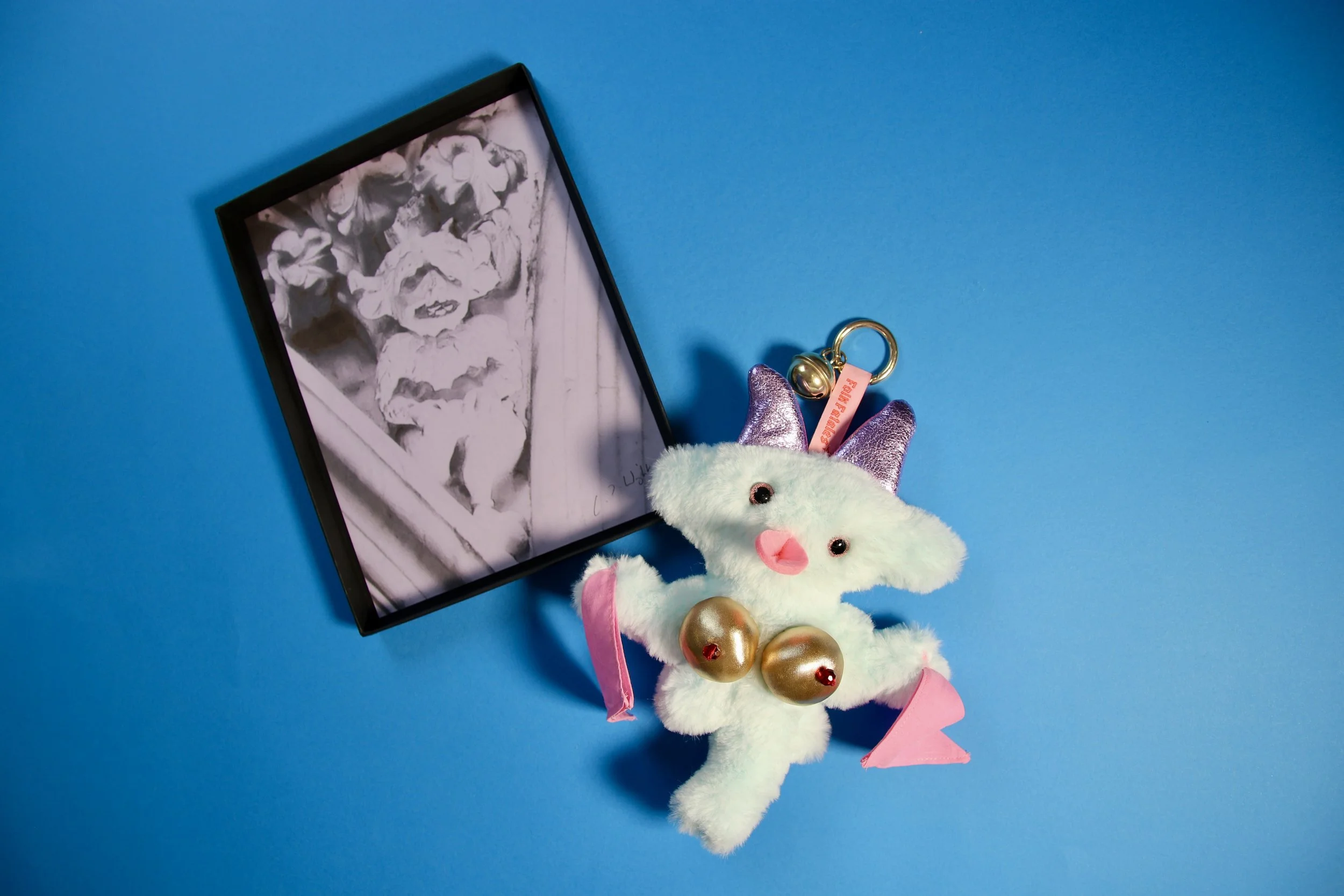 Boobie Imp Keychain (Folk Fatales series)