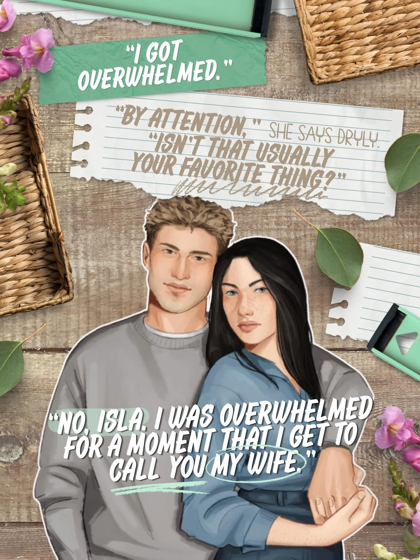 JACK &amp; ISLA sitting in a (plum) tree 🌸

MIRABELLE releases May 15th. Arc signups will be posted next week!

Saving the orchard was always the plan. Falling for her fake husband was not.

When Isla Winslow takes over her family&rsquo;s failing pl