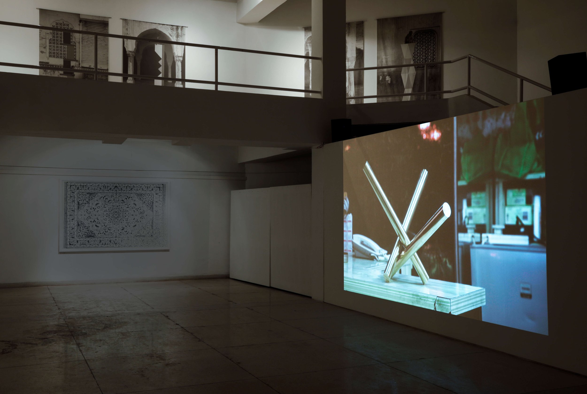 Kay Walkowiak, Rituals of Resistance , 2017. Installation view at the 1st Lahore Biennale. Photo: courtesy of the artist