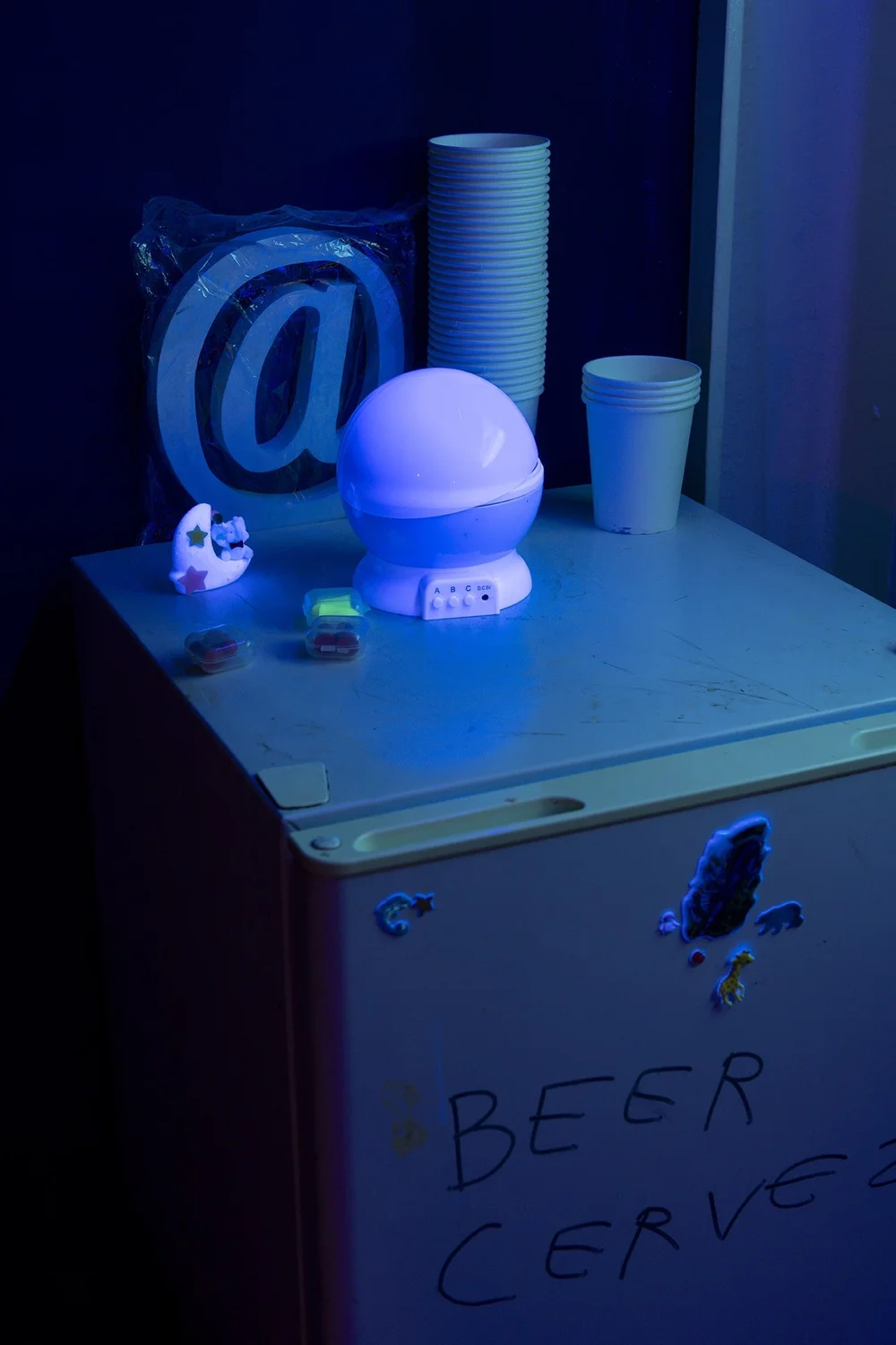  Parastu Gharabaghi, exhibition view of  Dare2b B&amp;B  at Cordova, 2024. Photo: Roberto Ruiz 