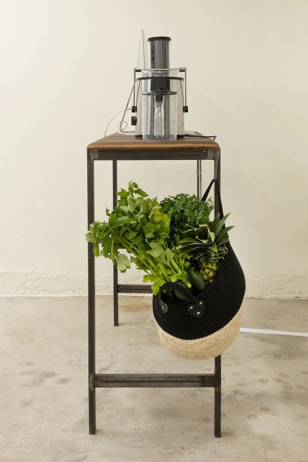  Parastu Gharabaghi, exhibition view of  Dare2b B&amp;B  at Cordova, 2024. Photo: Roberto Ruiz 