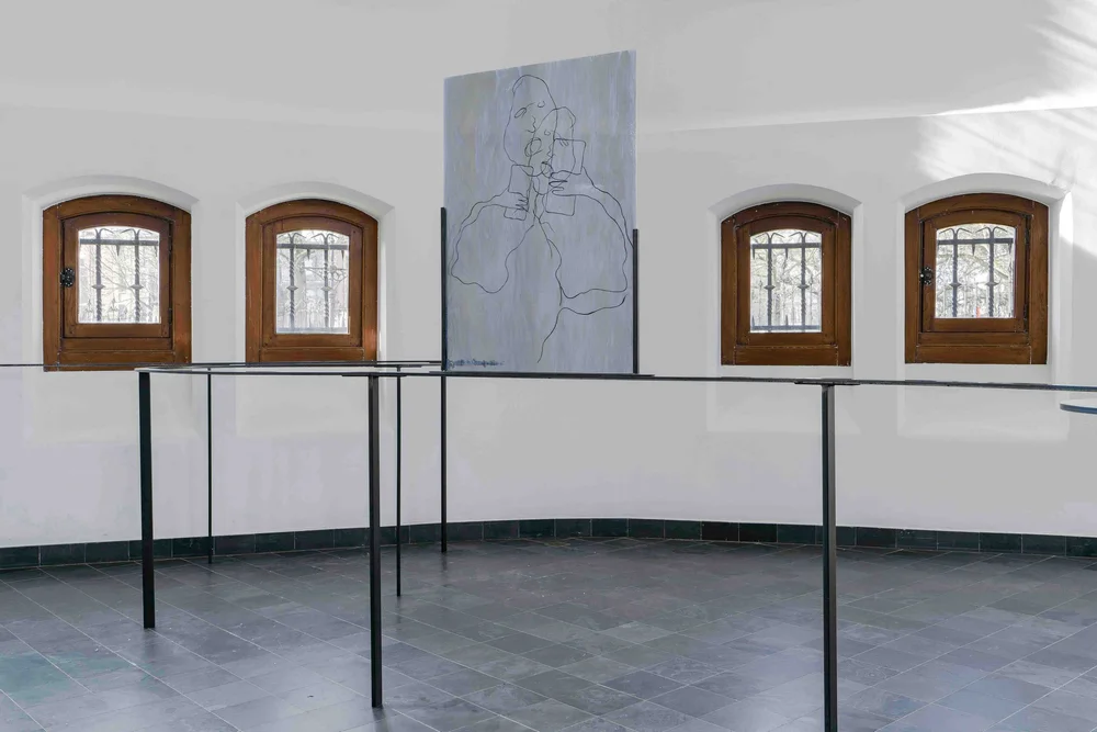  Thomas Hitchcock,  Abstract Entities  at KIOSK, Ghent, Belgium, 2025. Photo: Courtesy the artist 