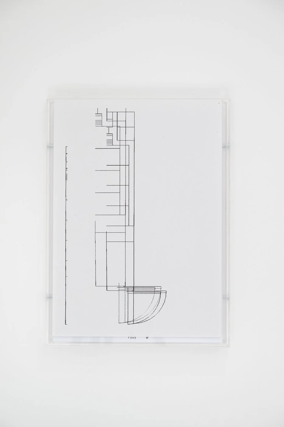 Tanja Widmann Johannes Porsch Produced by, -1, One plus (Derivate) , 2025, 32.3 x 23.4 x 0.25 cm, installation view at Cell Project Space, London, UK. Courtesy Cell Project Space, Photo: Damian Griffiths