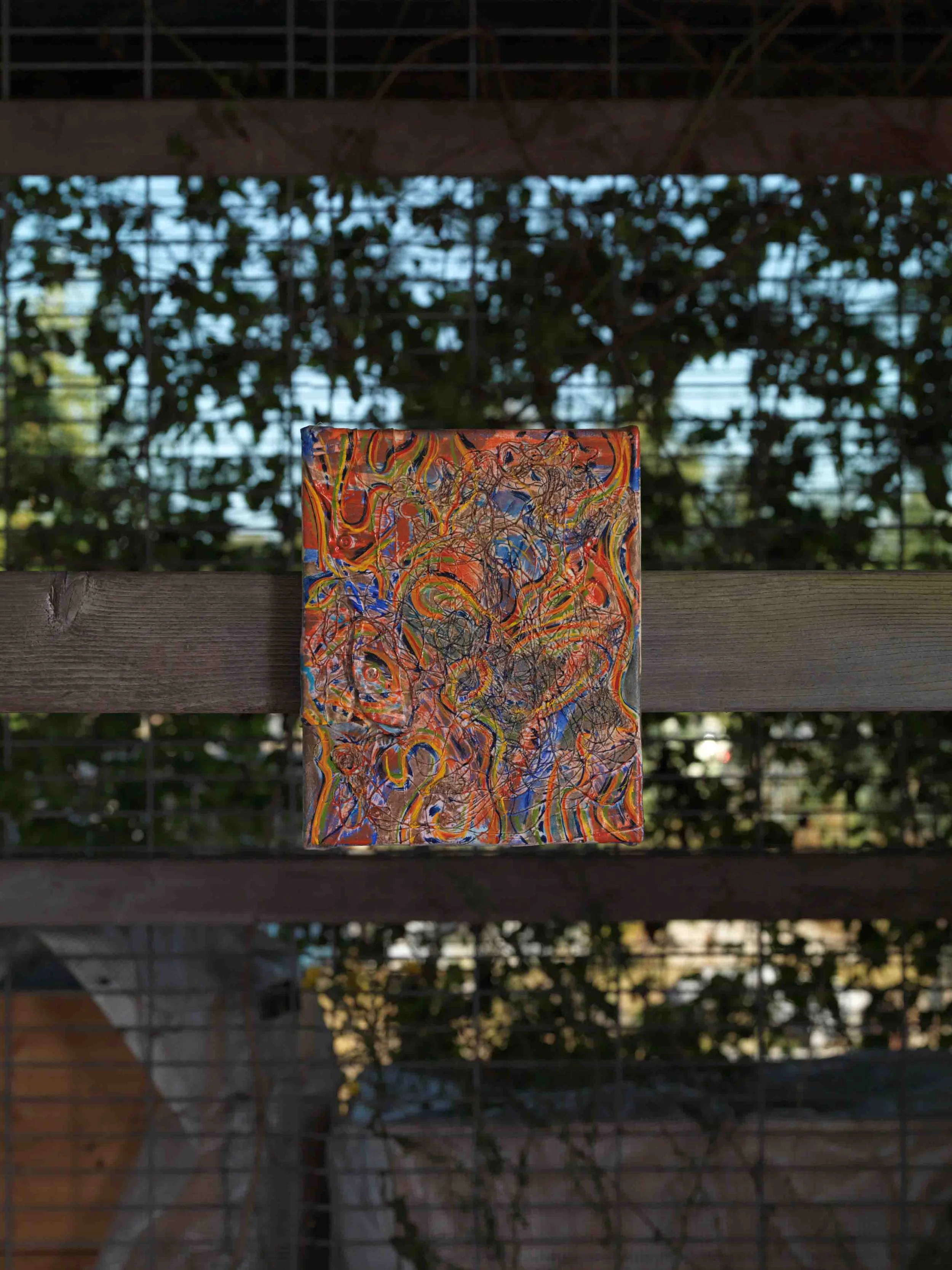 Anna Schachinger, installation view of  Vanguardium  at Jennifee-See Alternate, Copenhagen, 2025. Photo: Okan Yildirim