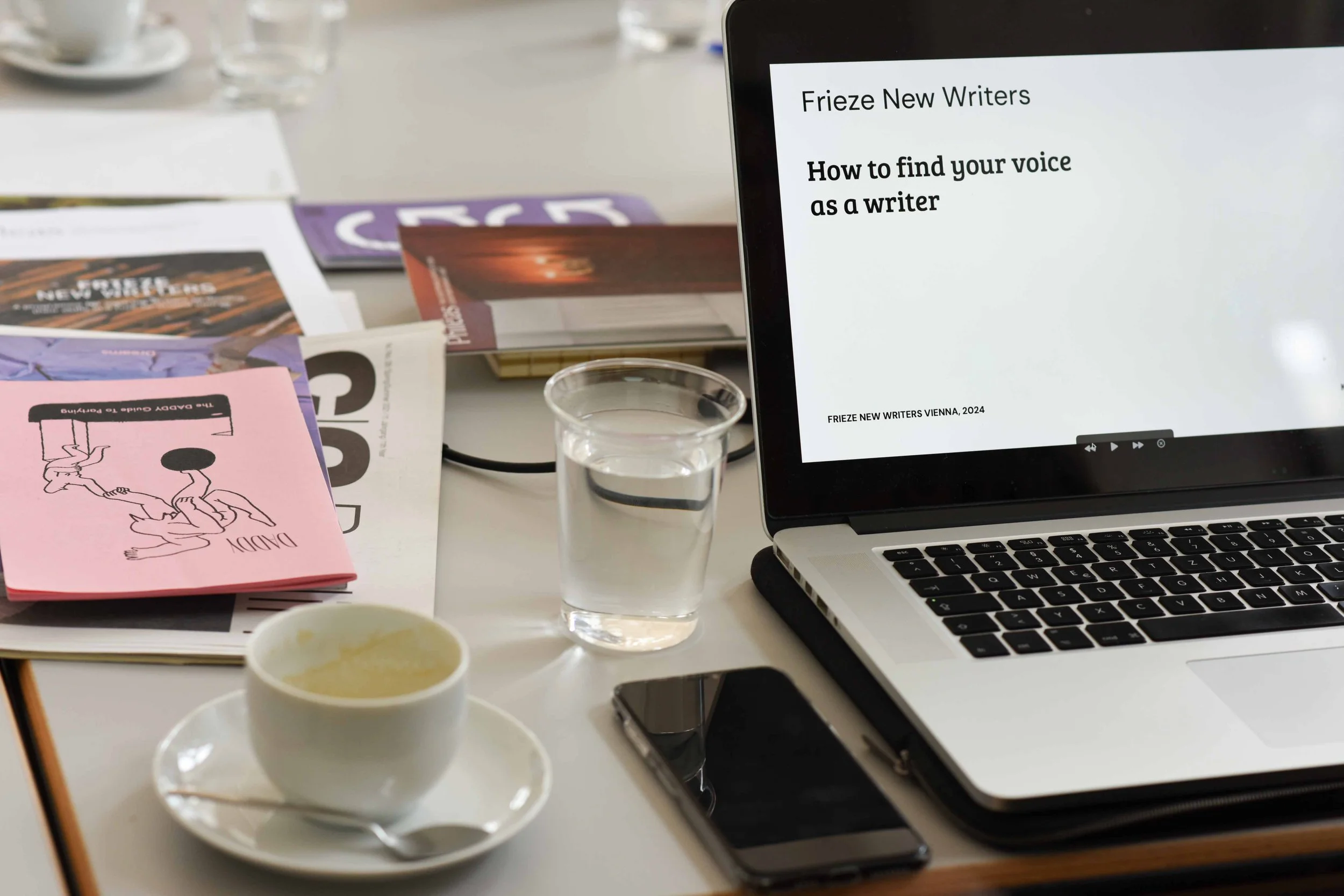  Frieze New Writers workshop. Photos: Margarita Keller 