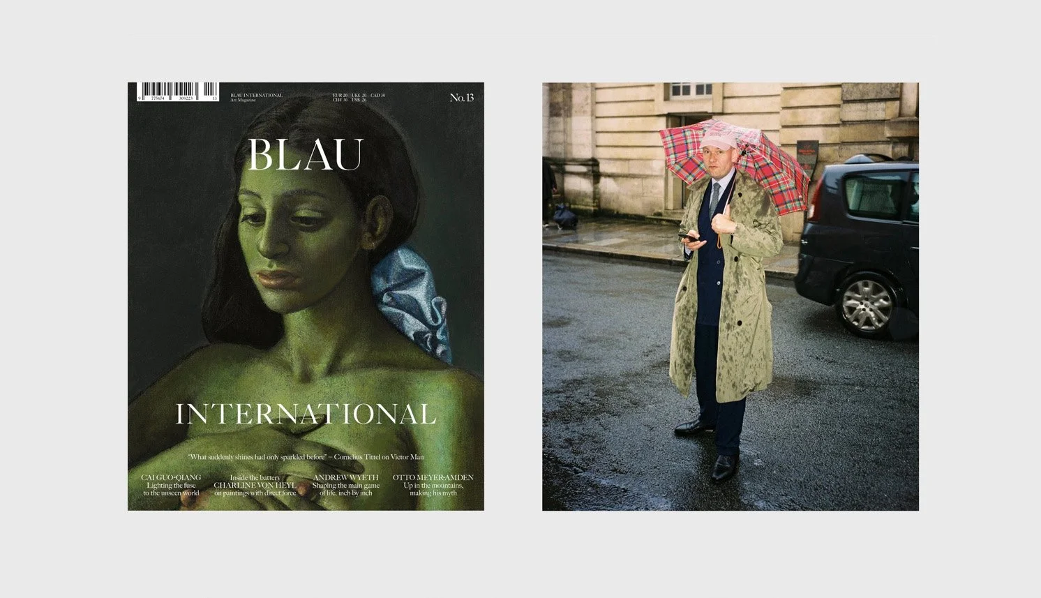 A conversation with Cornelius Tittel, editor-in-chief of BLAU INTERNATIONAL, on art journalism