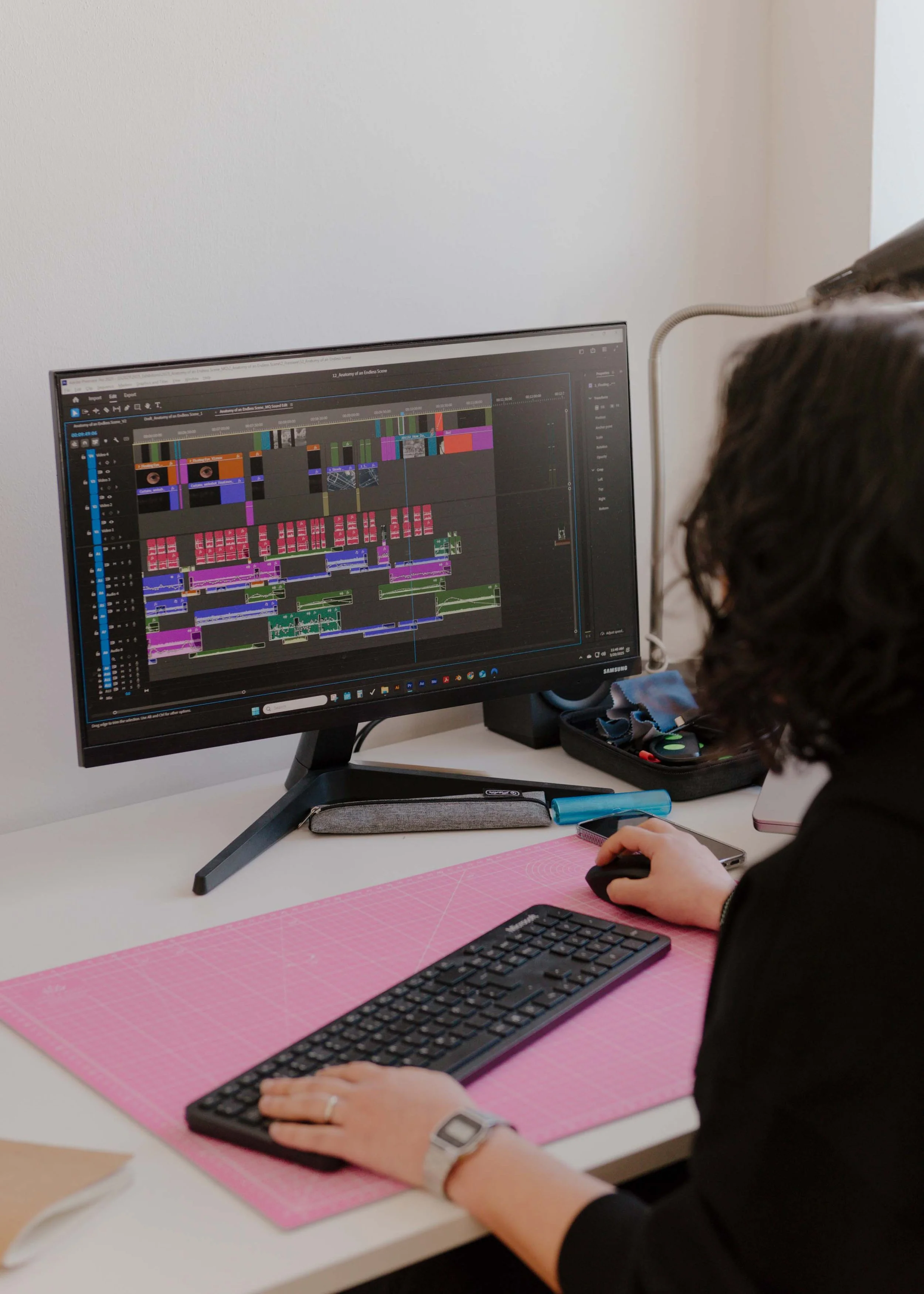  Studio Portrait, Huda Takriti. Photo: Lea Sonderegger 