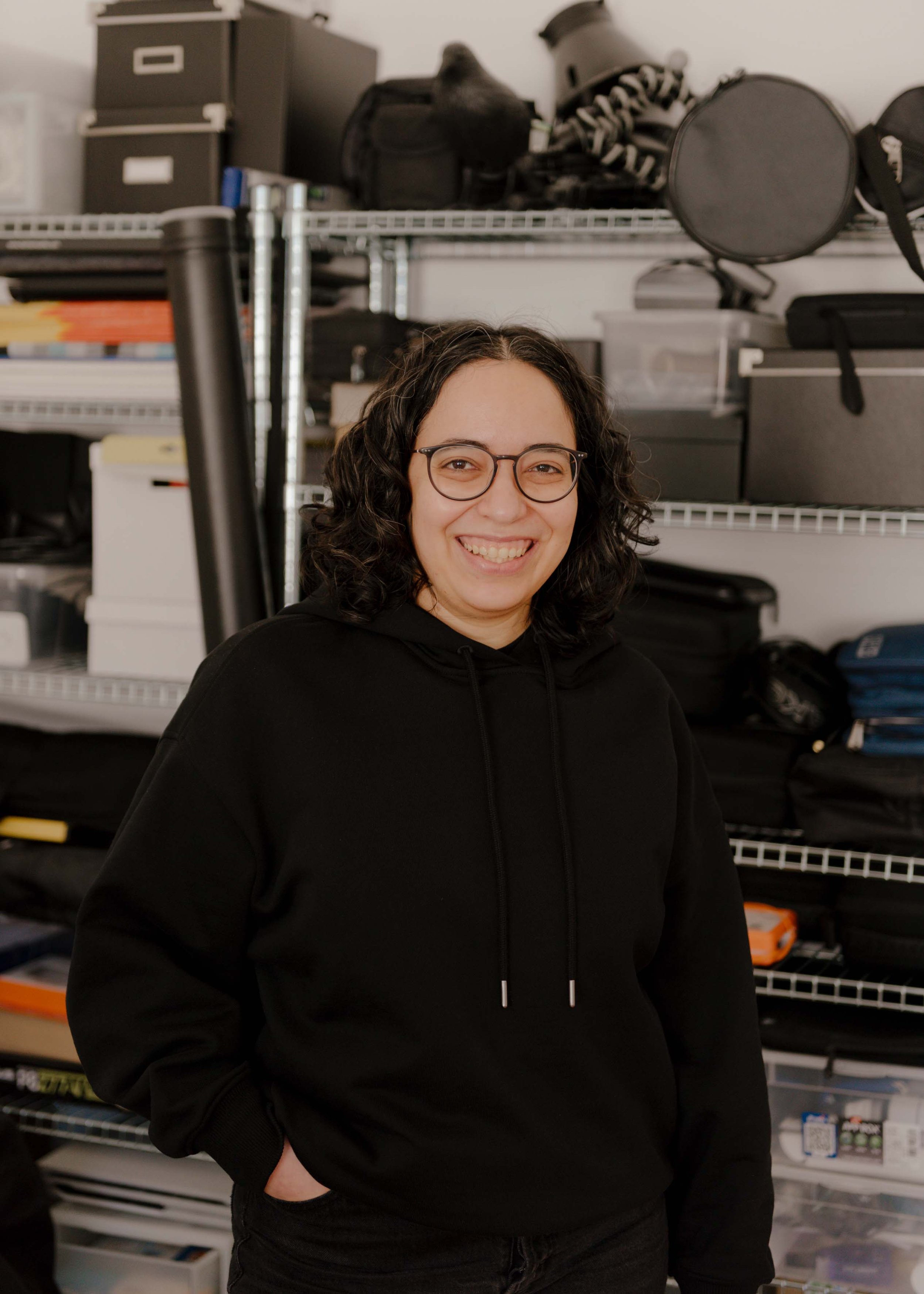  Studio Portrait, Huda Takriti. Photo: Lea Sonderegger 