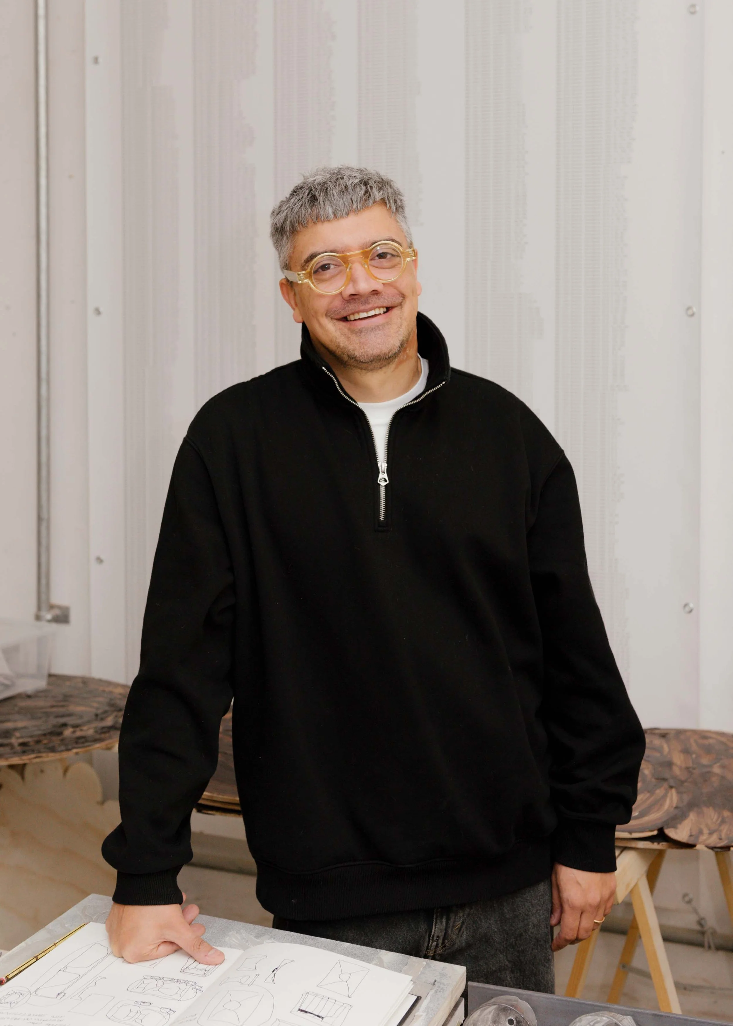  Studio Portrait, James Lewis. Photo: Lea Sonderegger 